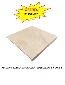 PELDAÑO EXTRUSIONADO REDSTONE BEIGE 33X33
